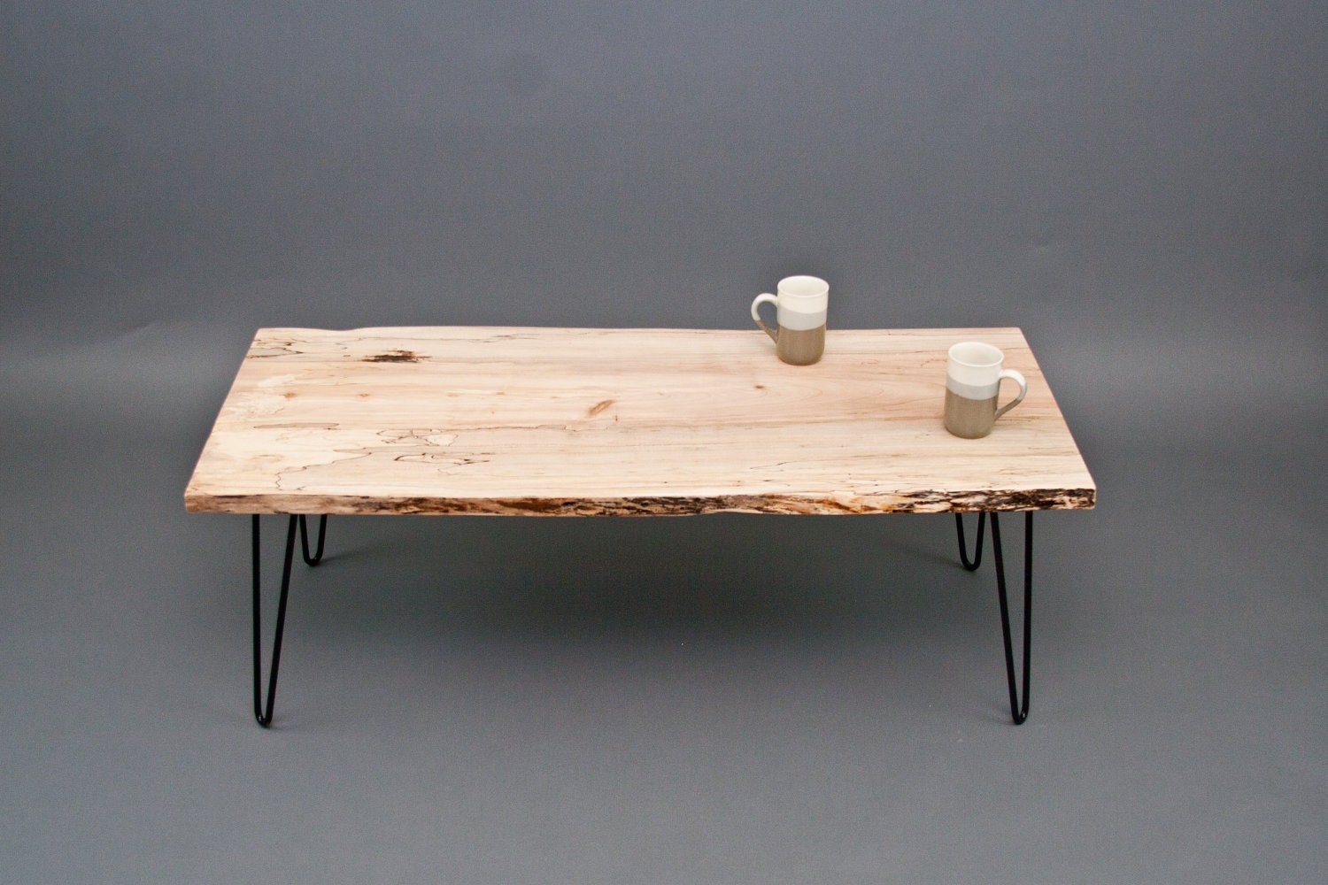 24 Hour HOLD for Inside Source - Spalted Maple Coffee Table - ReclaimedLive Edge/Natural/Unique