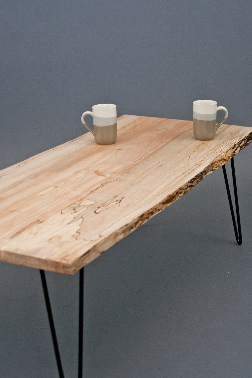 24 Hour HOLD for Inside Source - Spalted Maple Coffee Table - ReclaimedLive Edge/Natural/Unique