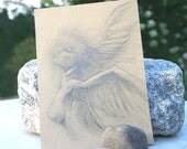 PRINT AVAILABLE ONLY - Sketch 3 - Winged Things - Over Morning Coffee August 2011 Series