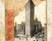 Postmark NewYork, Flat Iron Building 11"x14"