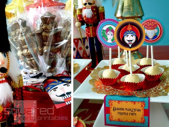Nutcracker Christmas Holiday Party Printables - DIY Printable Package - Do-it-Yourself Print Kit - The Nutcracker Il_570xn