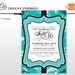 Inspired by Tiffany Sweet 16 Birthday Party Invitation - DIY Printable