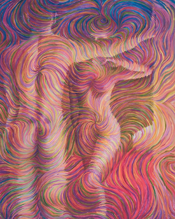 Lovers Energy Painting