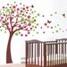 Blooming Cherry Tree wall decals nursery wall decal children wall decals girl baby kids bedroom wall decals butterfly flower