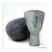 Greek Prehistoric Cycladic Figurine in Bronze