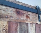 Sliding Barn Door and Complete Steel Track Kit