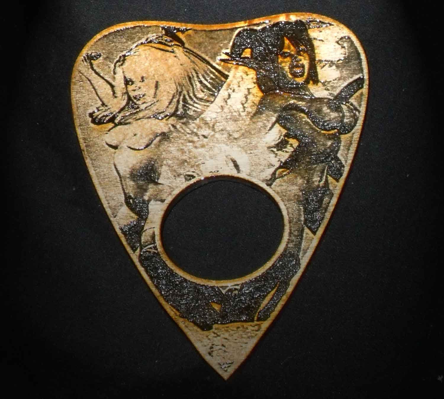 Lord Mock's Heaven and Hell Planchette (Spirit Pointer)