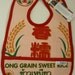 Rice-cycled Reversible Baby Bib with Pocket - Hser 63