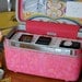 Vintage Samsonite Train Case Custom Charging Station for phones & iPods in Color of your choice