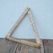 Vintage Firestone Folding Accordion Wooden Ruler Yardstick
