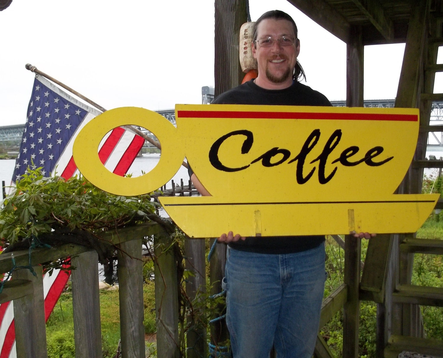 Coffee Sign Retro