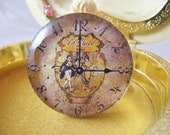 2335 Glass Art Cabochon Steampunk Watch Face Clock