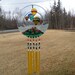 Handpainted Hot Air Balloon Windchime