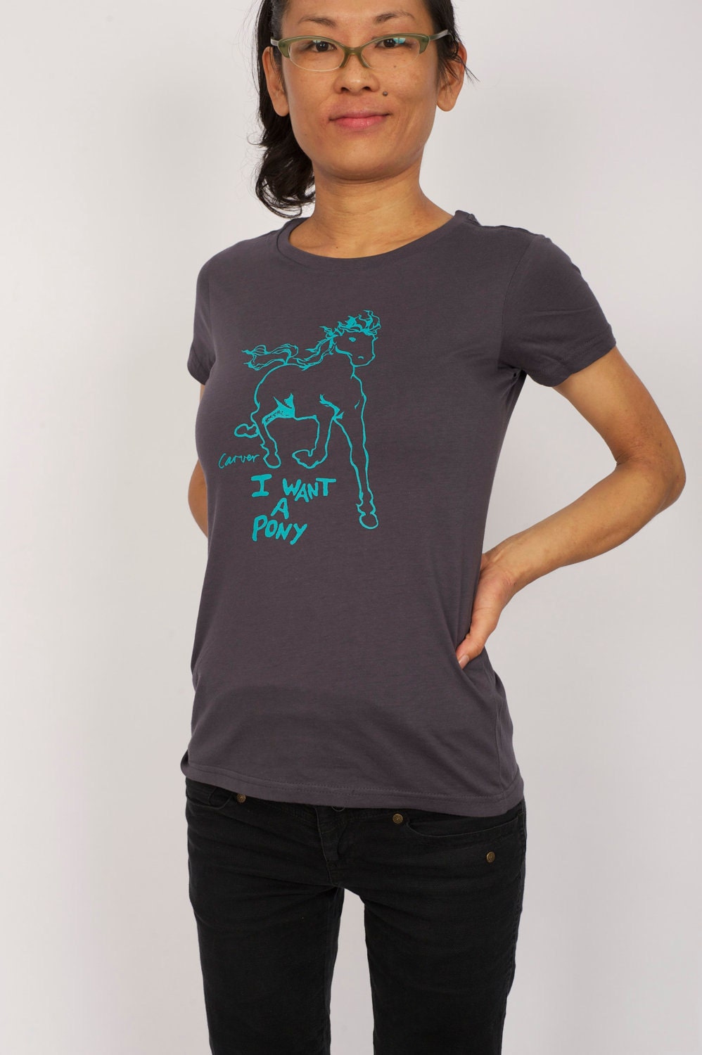I want a pony Womens T