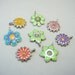 Enamel Flower Charms