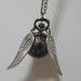 Harry Potter golden snitch Bronze pocket watch Necklace