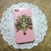 TREE pink iPhone Case fits for iPhone 4 Case, iPhone 4s Case, iPhone 4 Hard Case, iPhone Case