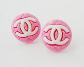 Circle coco earrings - Pink