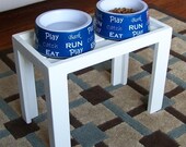 Raised Pet Feeder, Custom Height