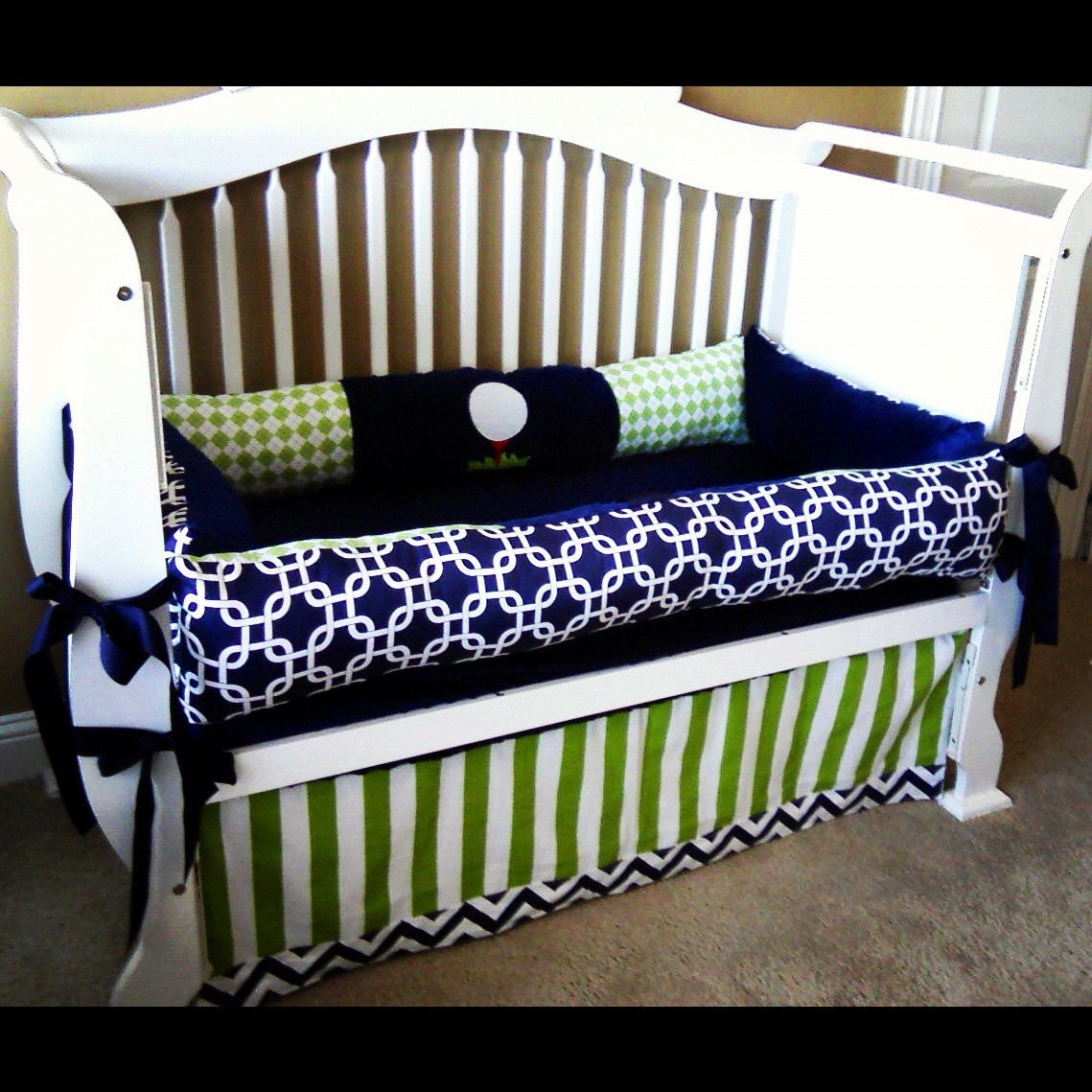 Thane Custom Baby Bedding Crib Set 6 pc set
