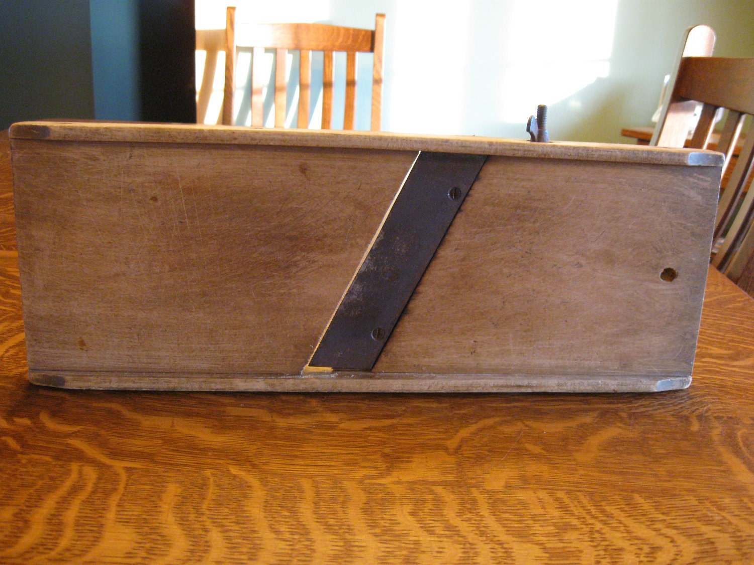Vintage country cabbage shredder
