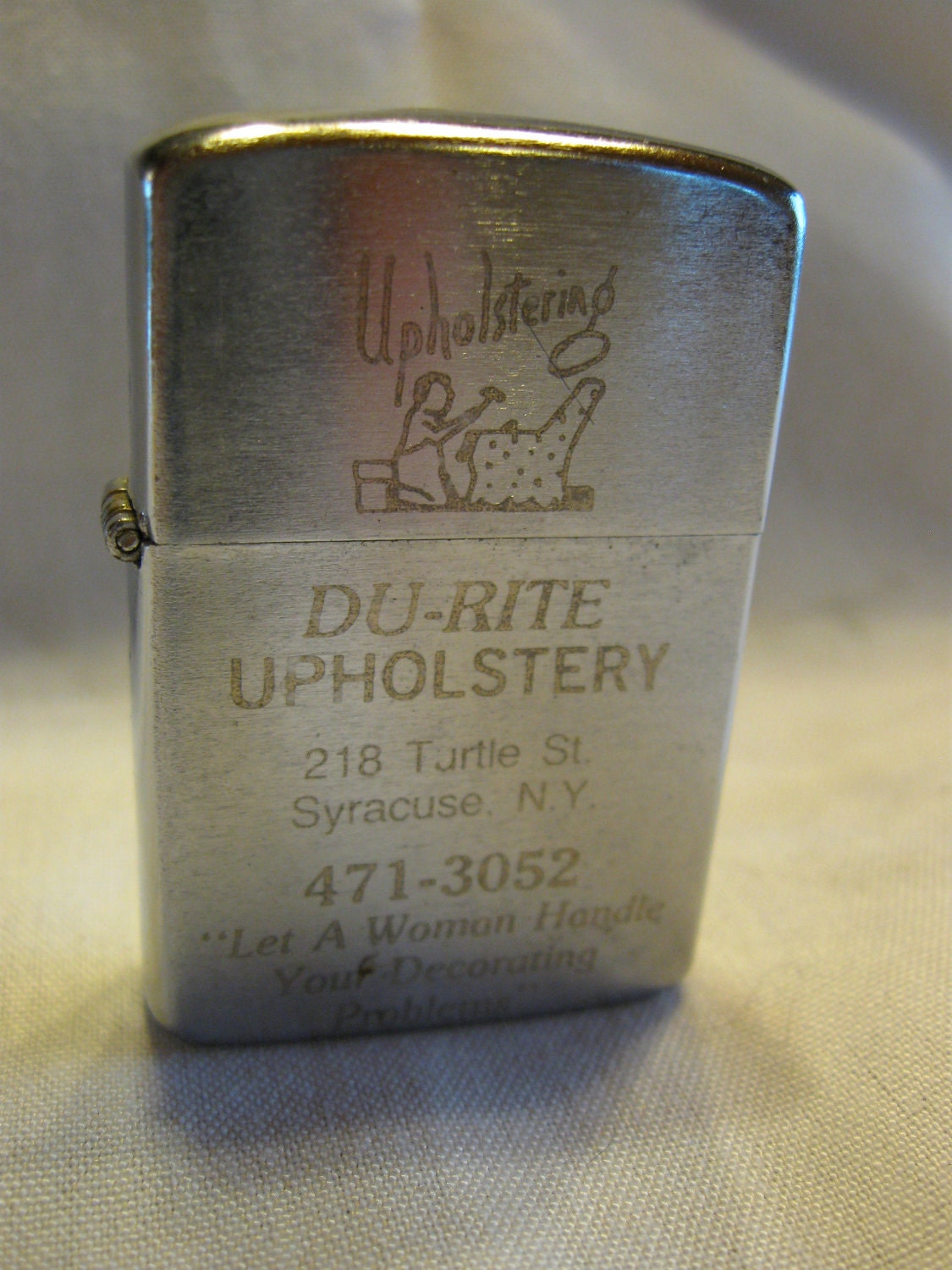 Vintage Advertising Lighter Syracuse NY