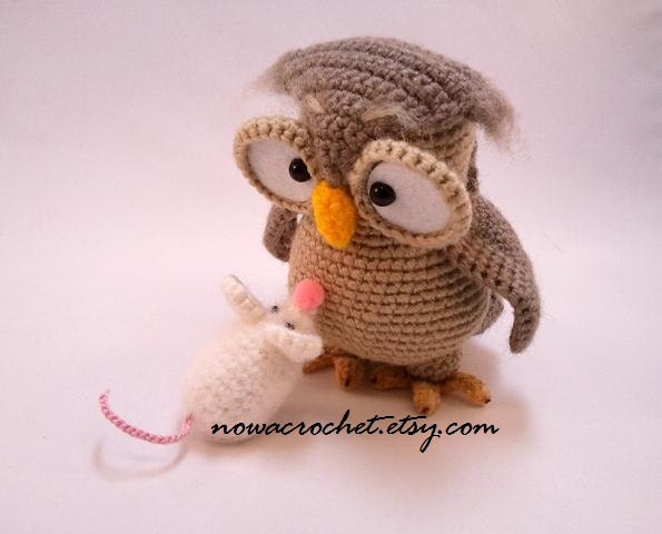 Owl Henriette - amigurumi PDF crochet pattern