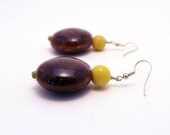 Kahari Brown Seed Earrings