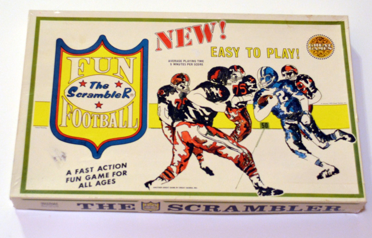 Vintage Football Board Games 114