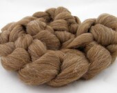 Spinning Fiber- Manx Loaghtan Roving Brown,  Rare Breed, Top 100g