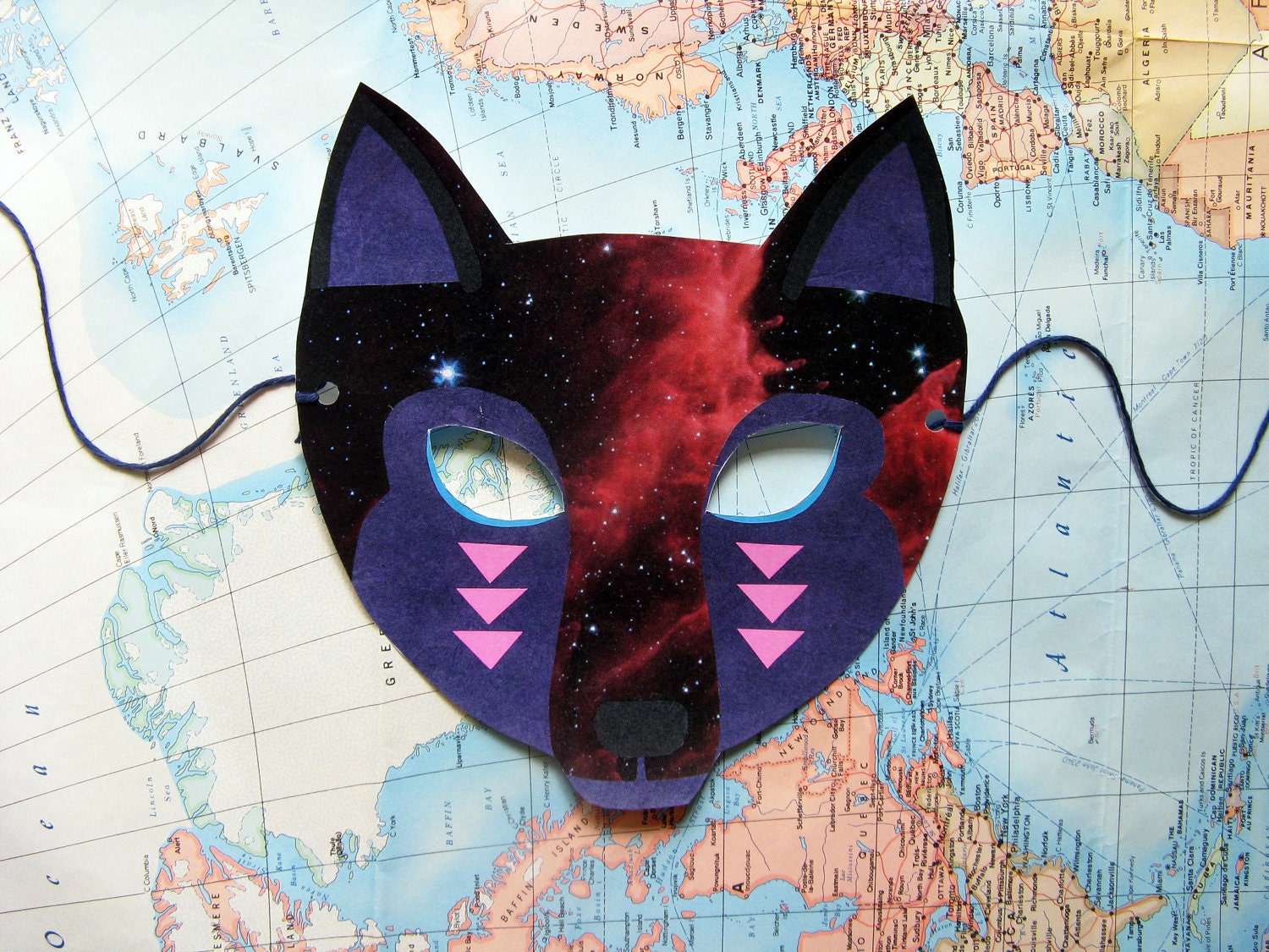 Galactic Wolf Mask
