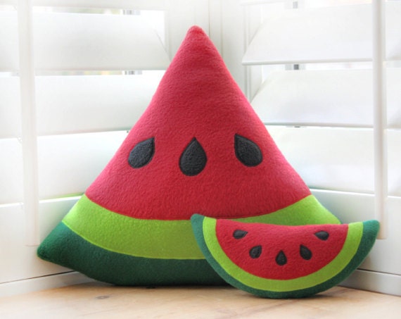 watermelon shaped pillow