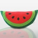 Watermelon Pillow With Heart On Back