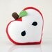 Valentine Gift - Heart Pillow - Apple Pillow - Heart Apple Pillow