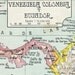 1942  Colombia, Ecuador, Venezuela Vintage Map