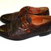 Vintage Mens Leather BRASSBOOT Dress Shoes - 10.5