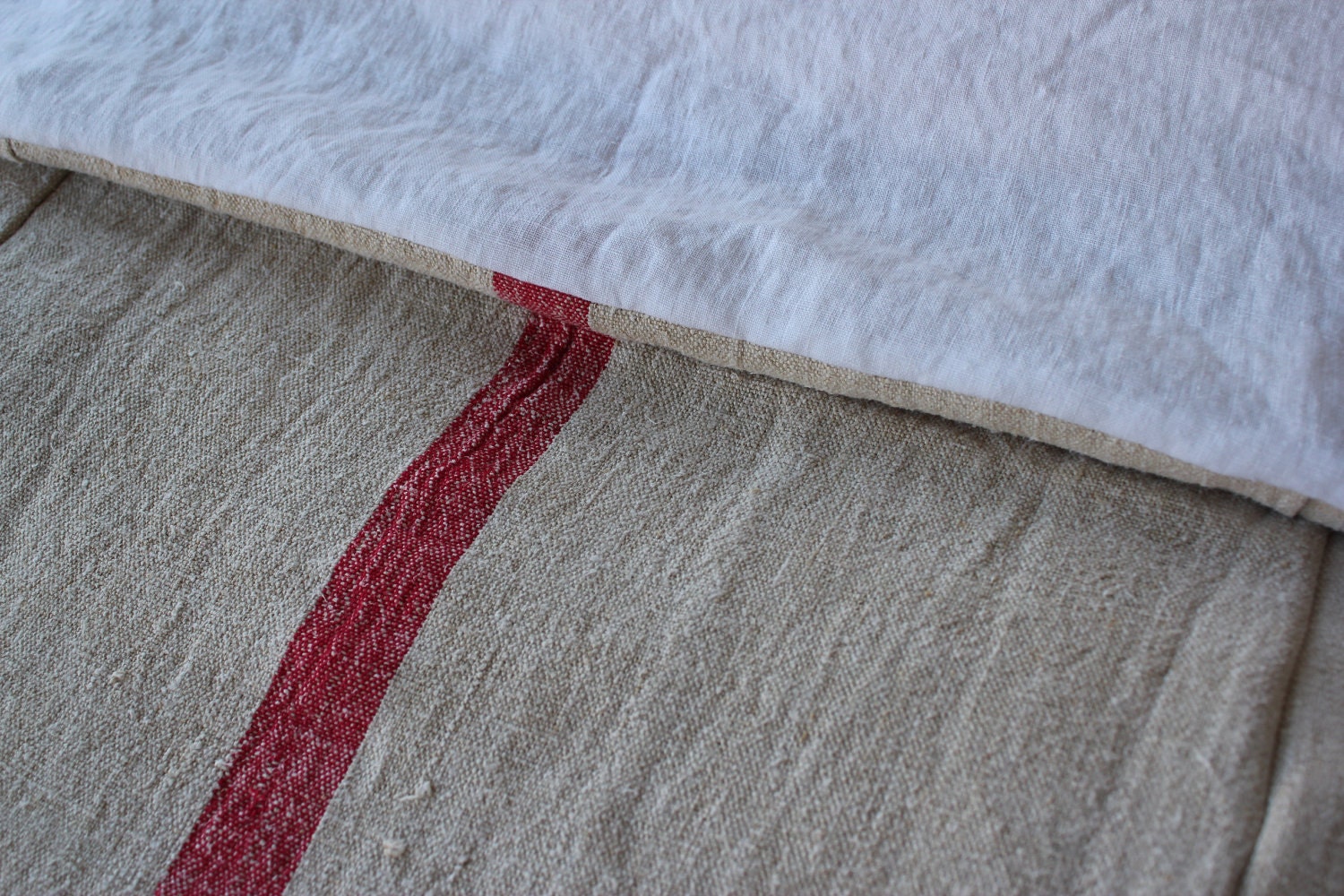 Grain Sack Duvet Cover Twin