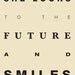 She Looks to the Future 8x10 - Art Print