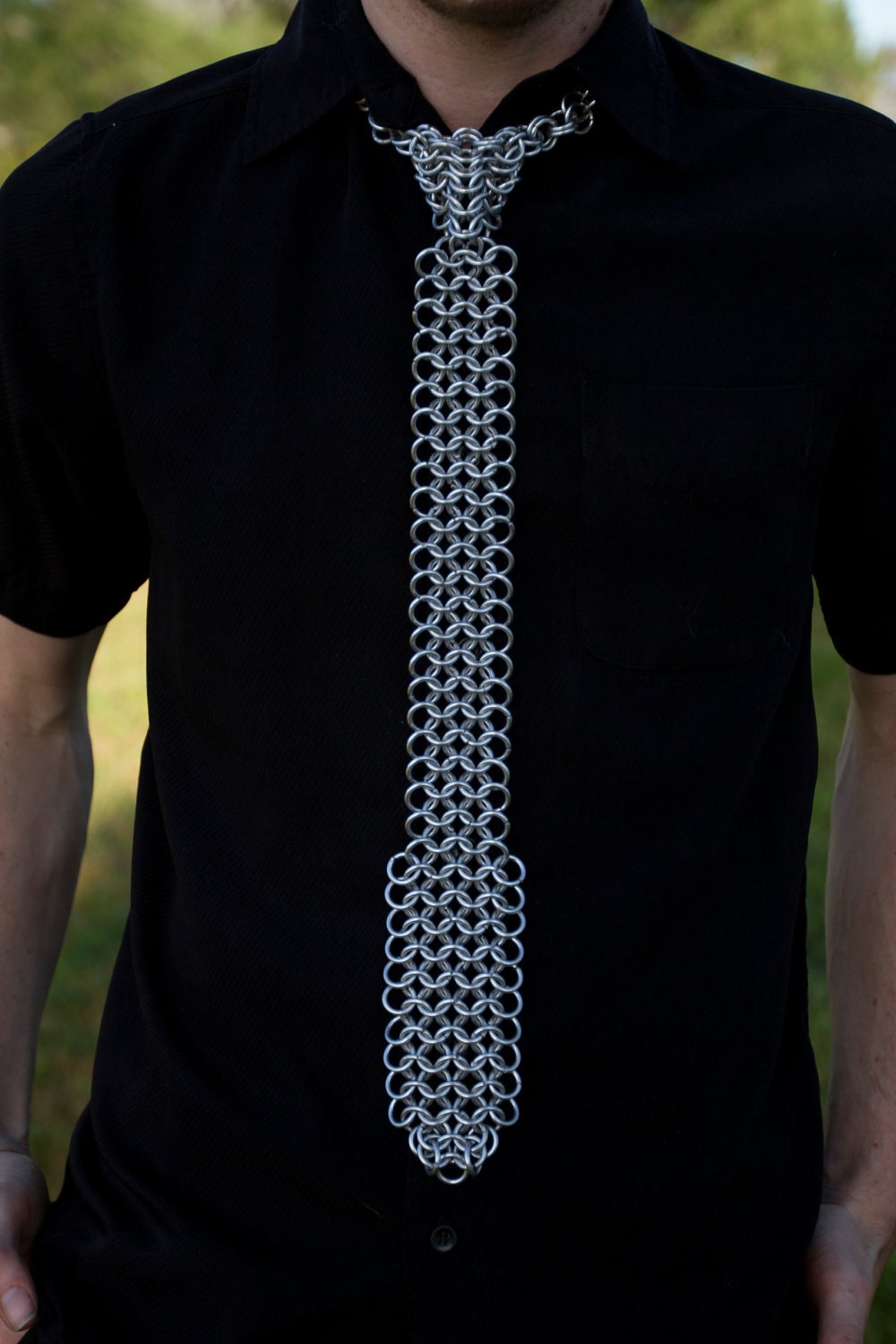 Chainmail Business Tie