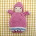 Little Sweethearts - knitted Baby Bunting Toy Doll in 2 sizes - INSTANT DOWNLOAD - PDF email knitting pattern - ePattern