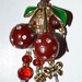 CHERRIES Bookmark Red Gifts Under 20 perfect for Cookbooks