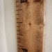 Oversized Wooden Ruler Growth Chart