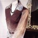 Vintage Maxi Dress Hipster Prom Groovy