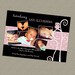 Baby girl photo birth announcement, digital file
