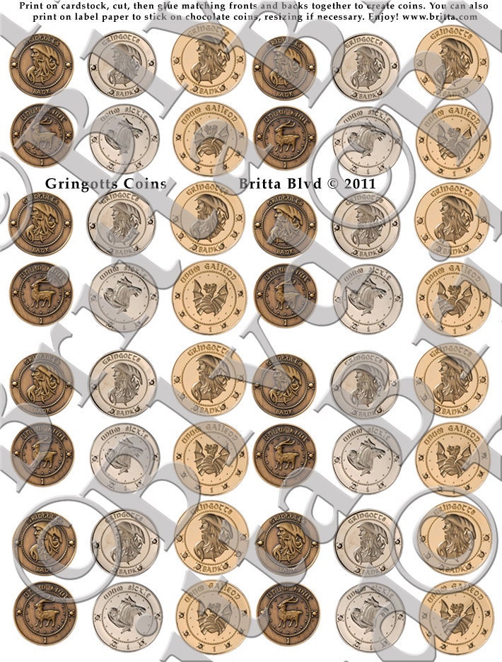 Wizard Coins - Digital Download