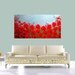 ORIGINAL X Large gallery wrap canvas modern mixed media Oil impasto Floral fine art painting by Nicolette Vaughan Horner