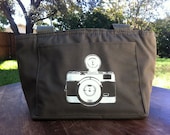Camera Lunch Bag/ Six Pack Cooler