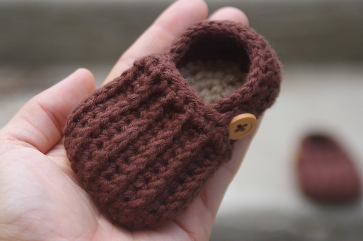 Baby Boy Booties CROCHET PATTERN for Easy On Loafers Crochet Pattern 104 - Instant Downloads