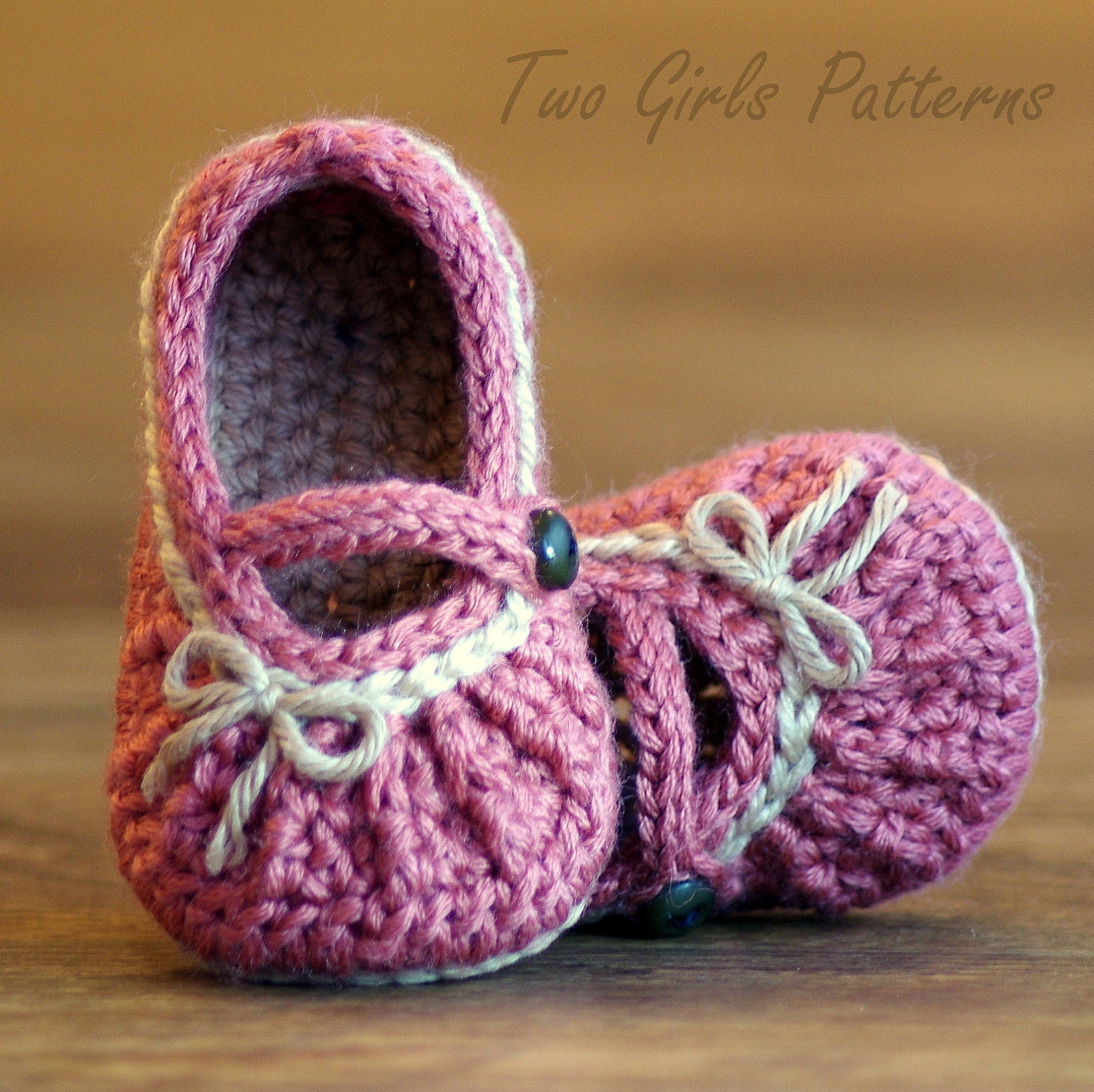 Crochet Pattern Too Cute  Mary Janes with easy gathering pattern number 210 PDF Instant Download