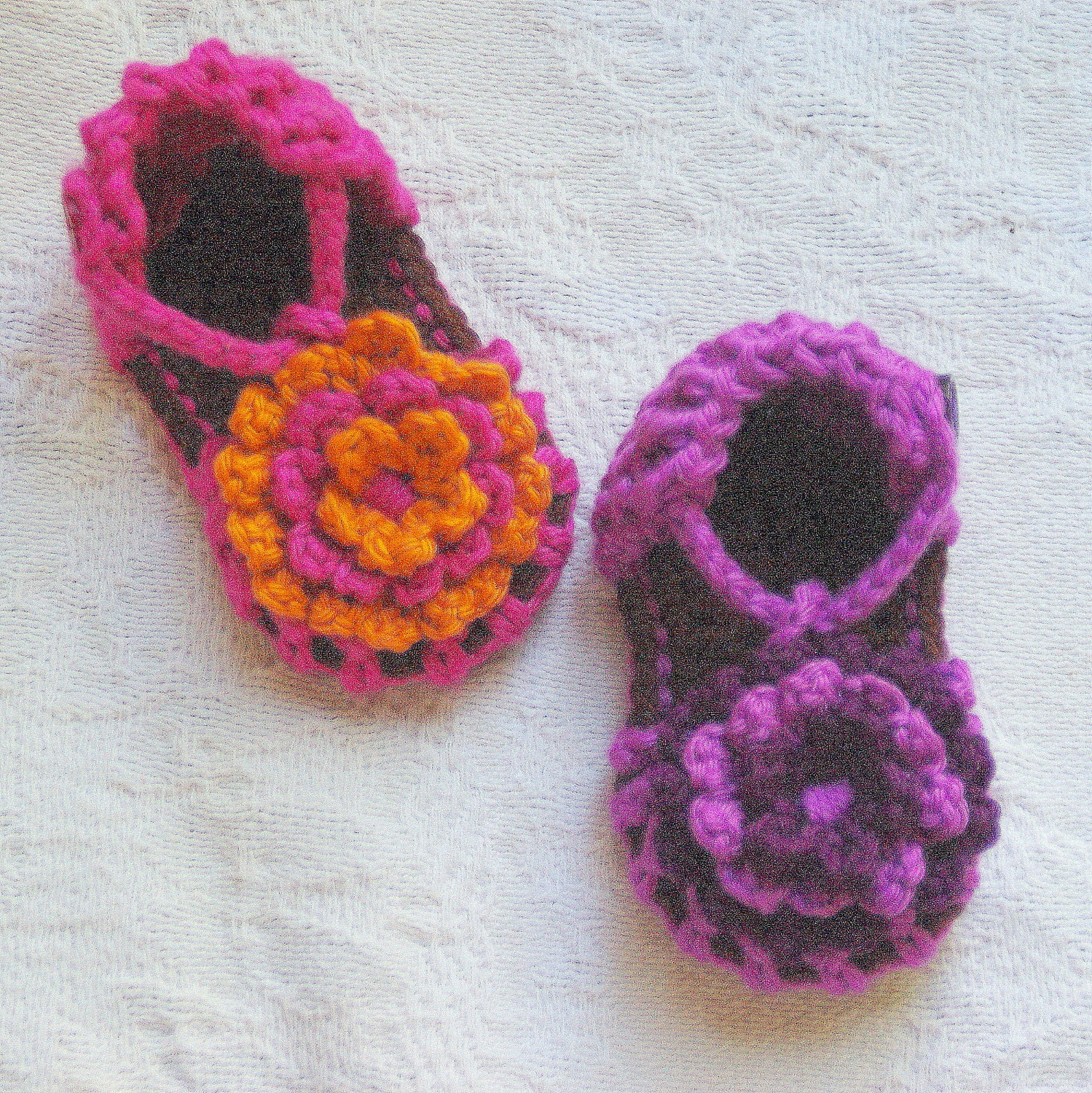 Crochet Pattern for the Simply Summer Sandals - Instant  PDF Download - Pattern number 101 - boy and girl version